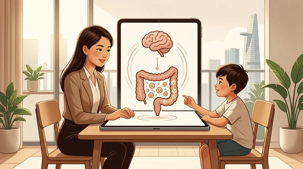 Trục Não – Ruột: Đường Ruột Khoẻ Giúp Tâm Trạng Ổn Hơn Thế Nào